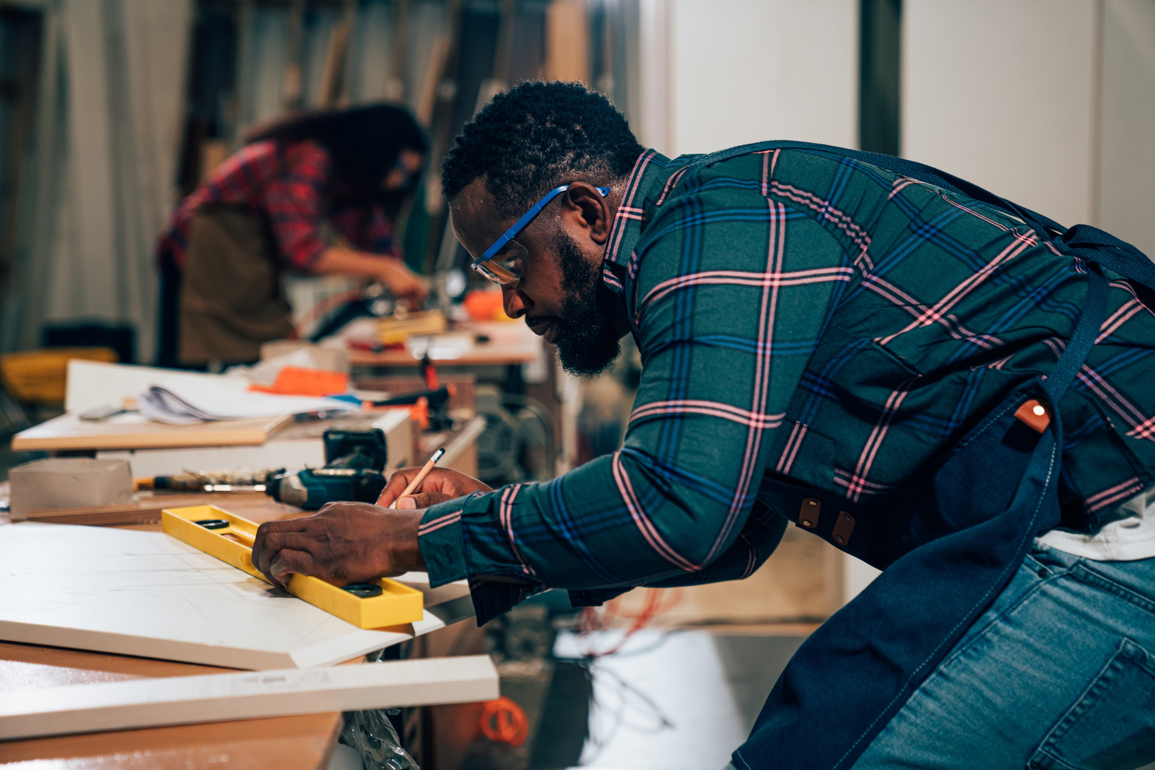 Craftsman at work — built for real businesses